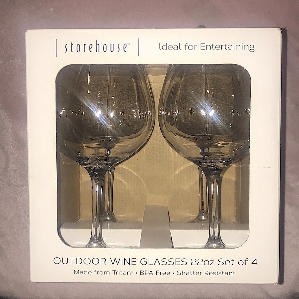 Storehouse 22oz Outdoor Wine Glasses